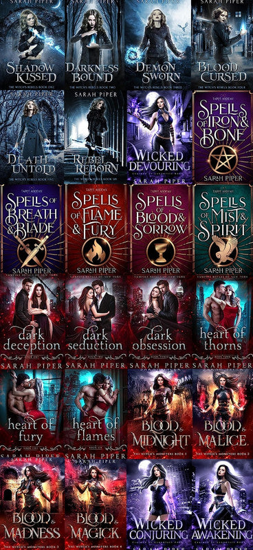 The Witch's Rebels Series & more by Sarah Piper ~ 24 MP3 AUDIOBOOK COLLECTION