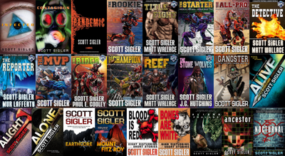 Galactic Football League Series & more by Scott Sigler ~ 25 MP3 AUDIOBOOK COLLECTION