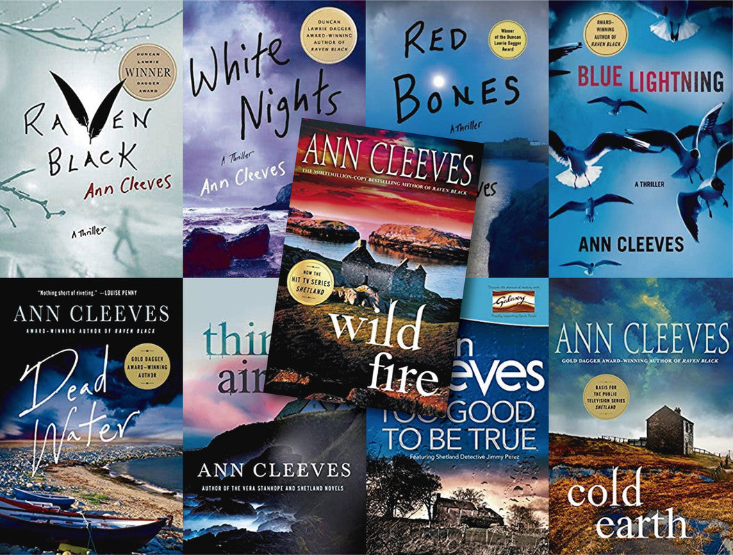 The Shetland Series by Ann Cleeves 9 MP3 AUDIOBOOK COLLECTION