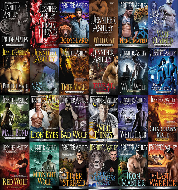 The Shifters Unbound Series by Jennifer Ashley ~ 24 MP3 AUDIOBOOK COLLECTION