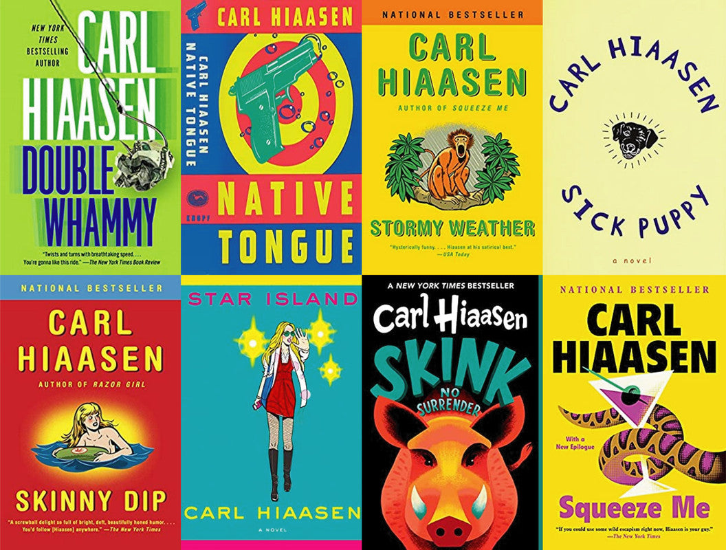 The Skink Series by Carl Hiaasen ~ 8 MP3 AUDIOBOOK COLLECTION