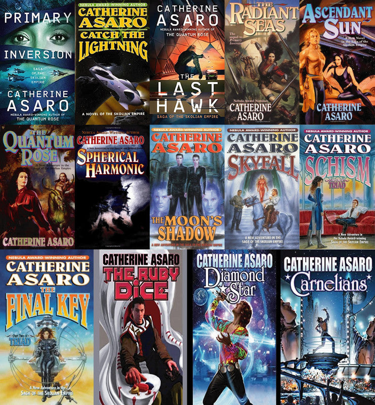 The Skolian Empire Series & more by Catherine Asaro ~ 26 MP3 AUDIOBOOK COLLECTION
