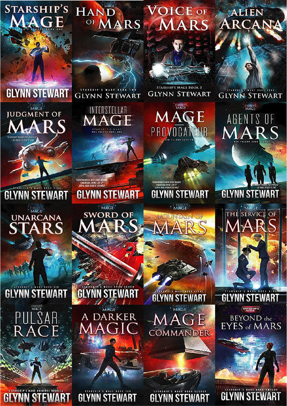 The Starship Mage Universe Series by Glynn Stewart ~ 15 MP3 AUDIOBOOK COLLECTION