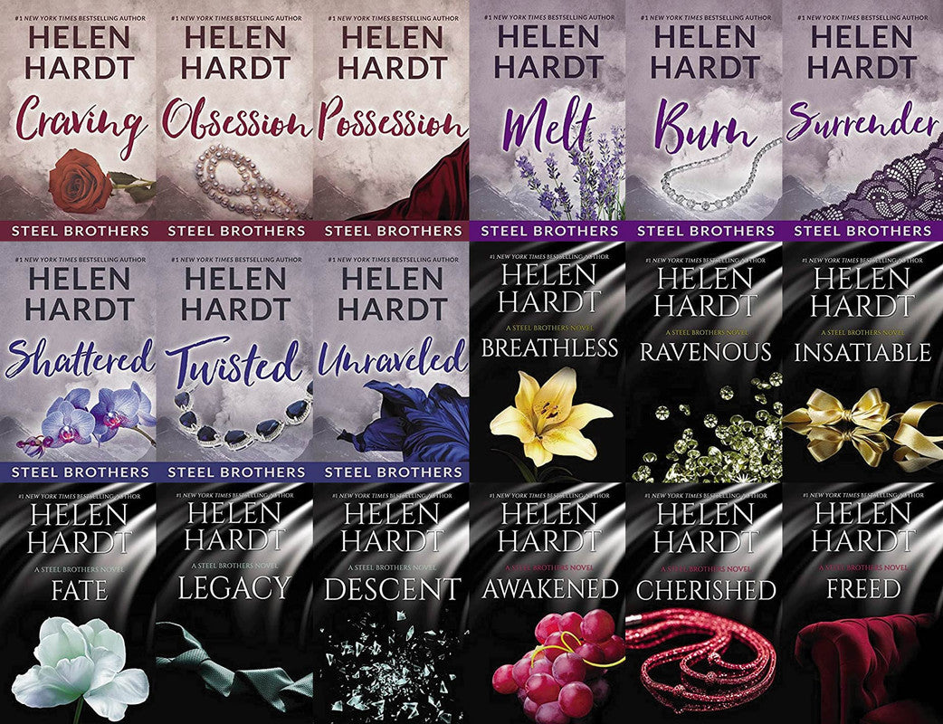 The Steel Brothers Saga by Helen Hardt ~ 18 MP3 AUDIOBOOK COLLECTION