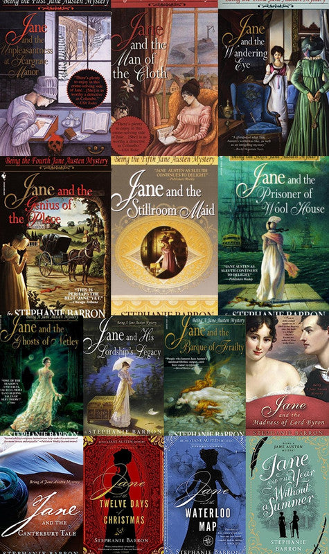 Jane Austen Mysteries by Stephanie Barron  ~ 14 AUDIOBOOK COLLECTION