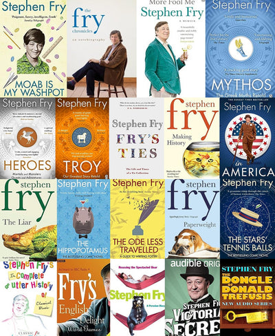 Memoir Series & more by Stephen Fry ~ 27 MP3 AUDIOBOOK COLLECTION