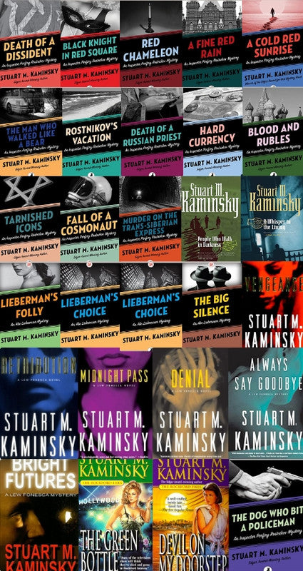Porfiry Rostnikov Series & more by Stuart M. Kaminsky  ~ 28 AUDIOBOOK COLLECTION