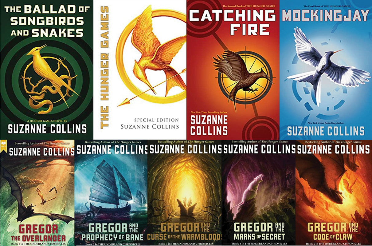 The Hunger Games Collection by Suzanne Collins - 4 Books Set