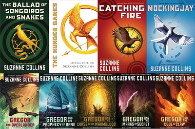 The Suzanne Collins Collection ~ Hunger Games & Underland Chronicles ~ 9 MP3 AUDIOBOOK COLLECTION