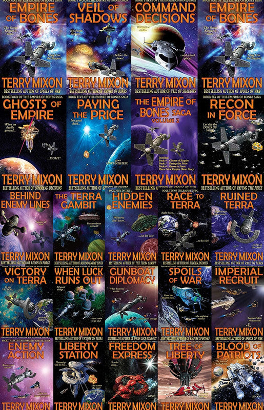 The Empire of Bones Saga & more by Terry Mixon ~ 23 AUDIOBOOK COLLECTION