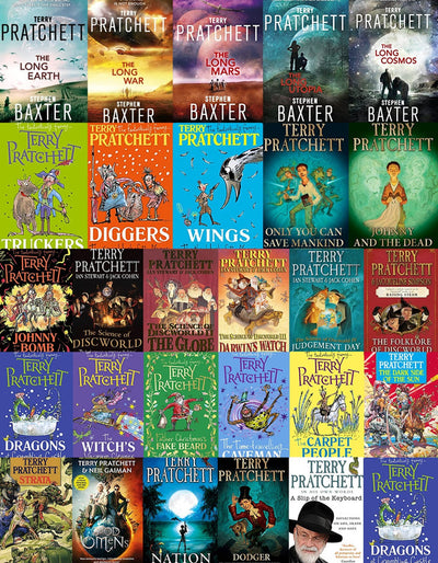 The Long Earth Series & more by Terry Pratchett ~ 28 MP3 AUDIOBOOK COLLECTION