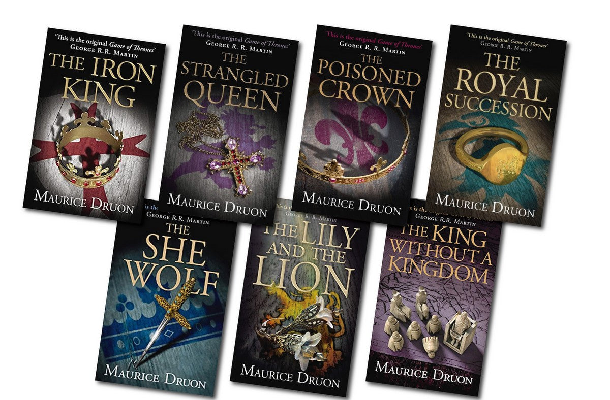 The Accursed Kings by Maurice Druon 7 MP3 AUDIOBOK COLLECTION