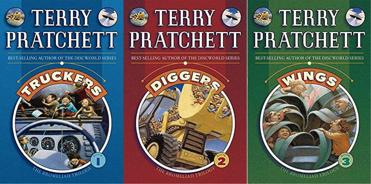The Bromeliad Trilogy by Terry Pratchett 3 MP3 AUDIOBOOK COLLECTION