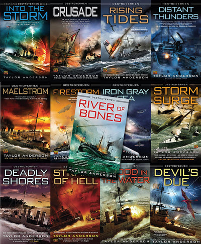 The Destroyermen series by Taylor Anderson 13 MP3 AUDIOBOOKS