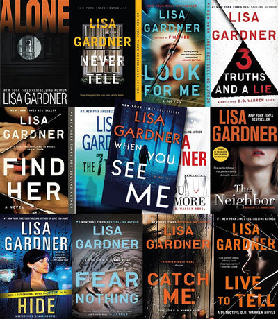 The Detective D.D. Warren Series by Lisa Gardner 13 MP3 AUDIOBOOK COLLECTION