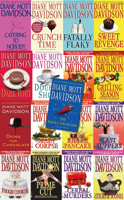 The Goldy Schulz by Diane Mott Davidson 17 MP3 AUDIOBOOK COLLECTION