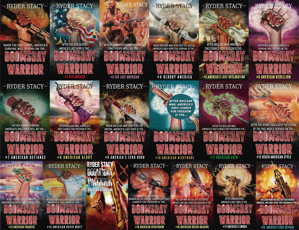 The Doomsday Warrior series by Ryder Stacy 19 MP3 AUDIOBOOK COLLECTION