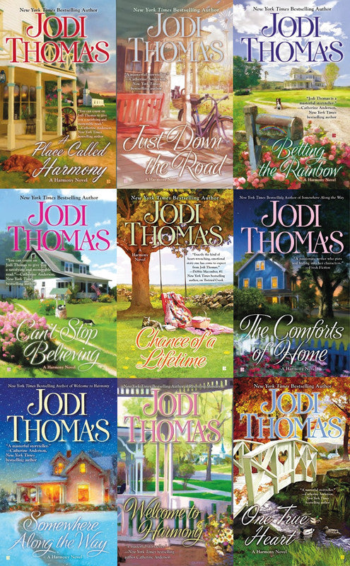 The Harmony Series by Jodi Thomas 9 MP3 AUDIOBOK COLLECTION