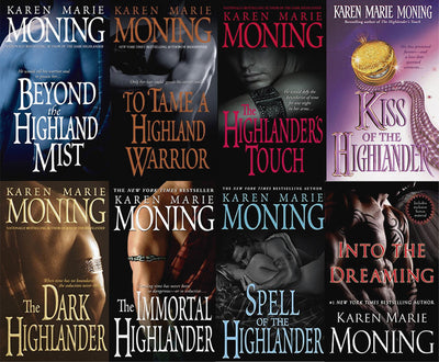 The Highlander Series by Karen Marie Moning 8 MP3 AUDIOBOOKS COLLECTION