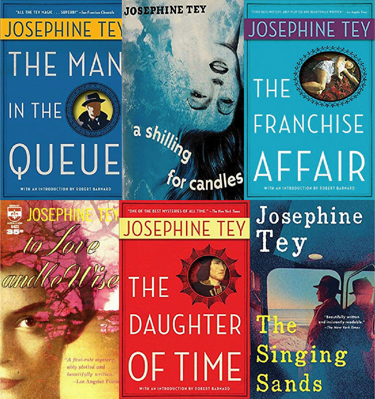 The Inspector Alan Grant Series by Josephine Tey ~ 6 MP3 AUDIOBOOK COLLECTION