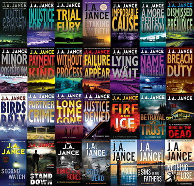 The J.P. Beaumont Series by J.A. Jance ~ 28 MP3 AUDIOBOOK COLLECTION