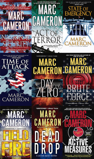 The Jericho Quinn Series by Marc Cameron 9 MP3 AUDIOBOOK COLLECTION