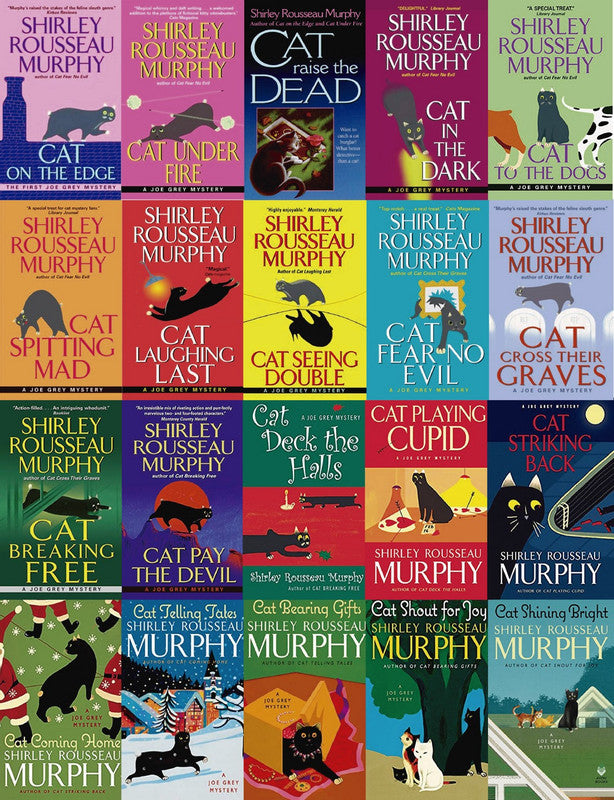 The Joe Grey Series by Shirley Rousseau Murphy 20 MP3 AUDIOBOK COLLECTION