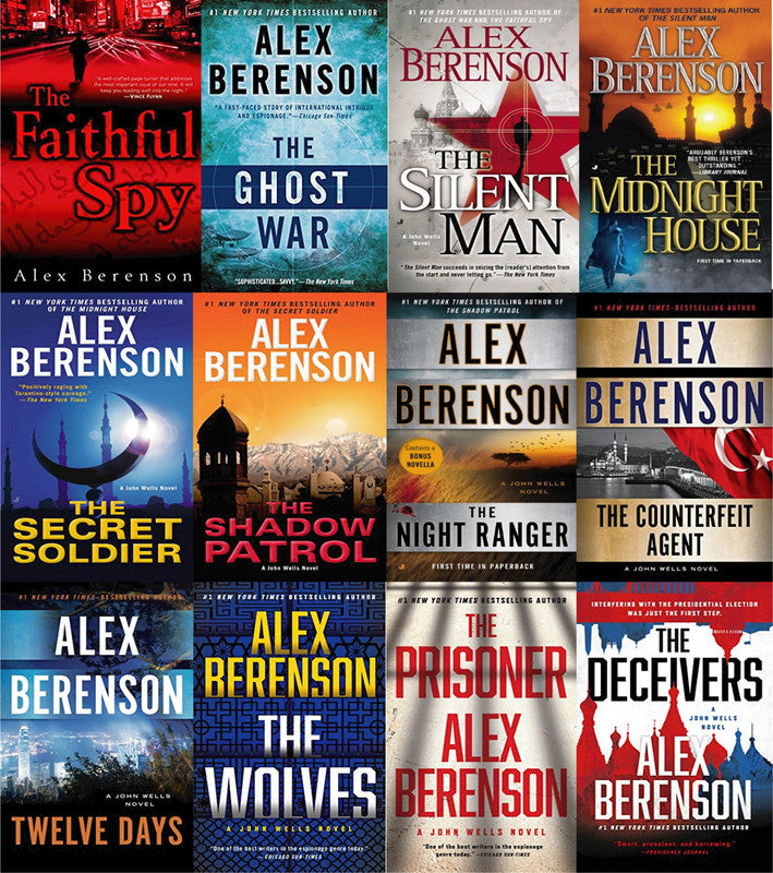 The John Wells Series by Alex Berenson ~ 12 MP3 AUDIOBOOK COLLECTION