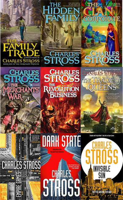 The Merchant Princes Series by Charles Stross ~ 9 MP3 AUDIOBOOK COLLECTION