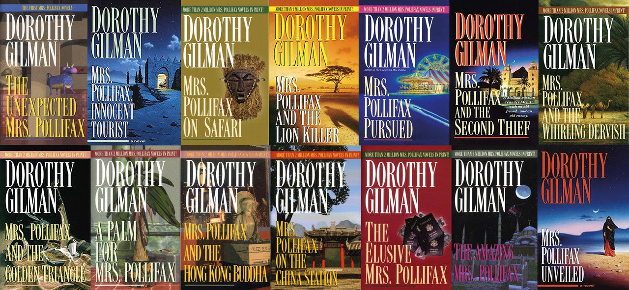 The Mrs Pollifax series by Dorothy Gilman 14 MP3 AUDIOBOOK COLLECTION