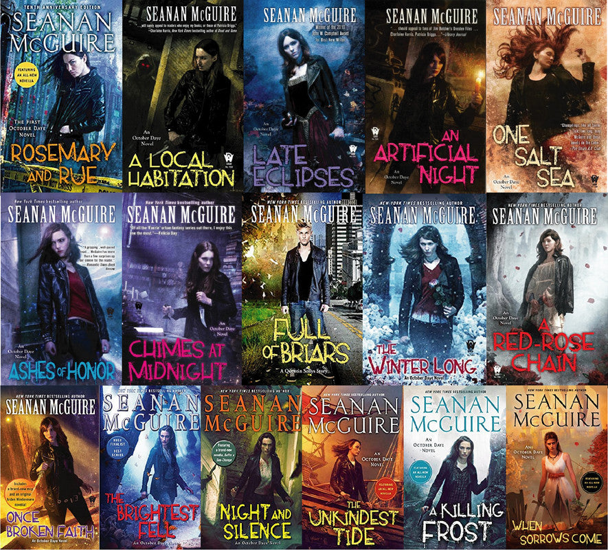 The October Daye Series by Seanan McGuire ~ 16 MP3 AUDIOBOOK COLLECTION