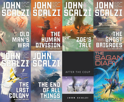The Old Man´s War Series by John Scalzi 8 MP3 AUDIOBOOK COLLECTION