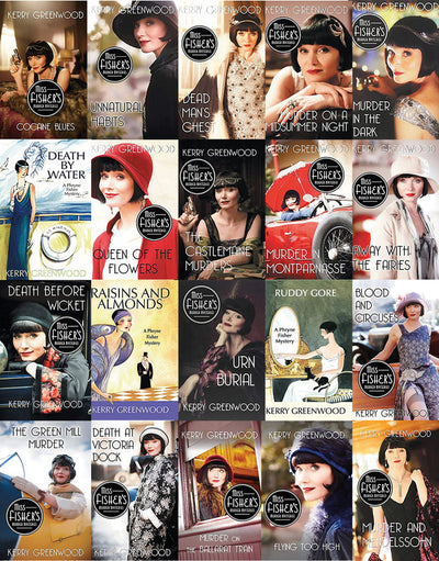 Phryne Fisher mysteries by Kerry Greenwood ~ 24 MP3 AUDIOBOOK COLLECTION