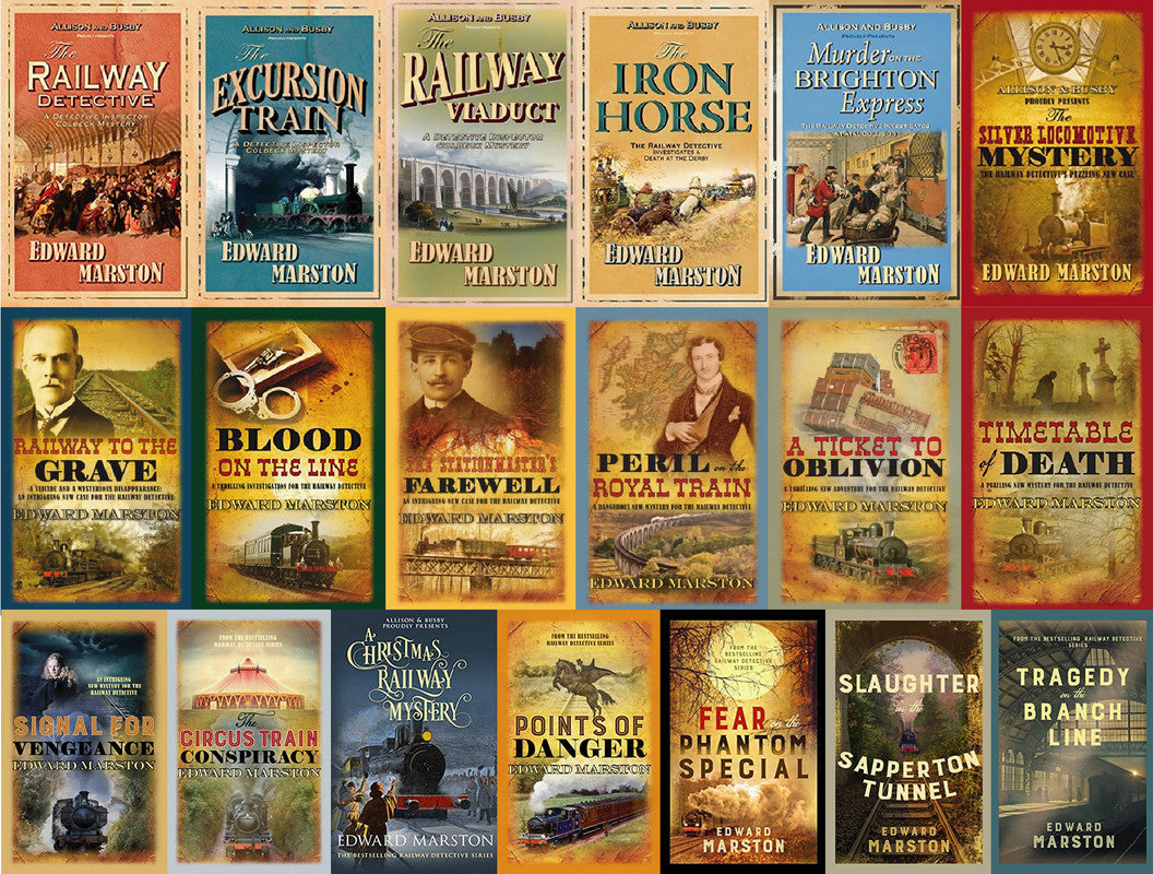 The Railway Detective Series by Edward Marston ~ 19 MP3 AUDIOBOOK COLLECTION