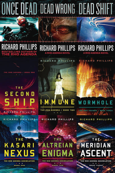 The Rho Agenda Series by Richard Phillips ~ 9 MP3 AUDIOBOOK COLLECTION