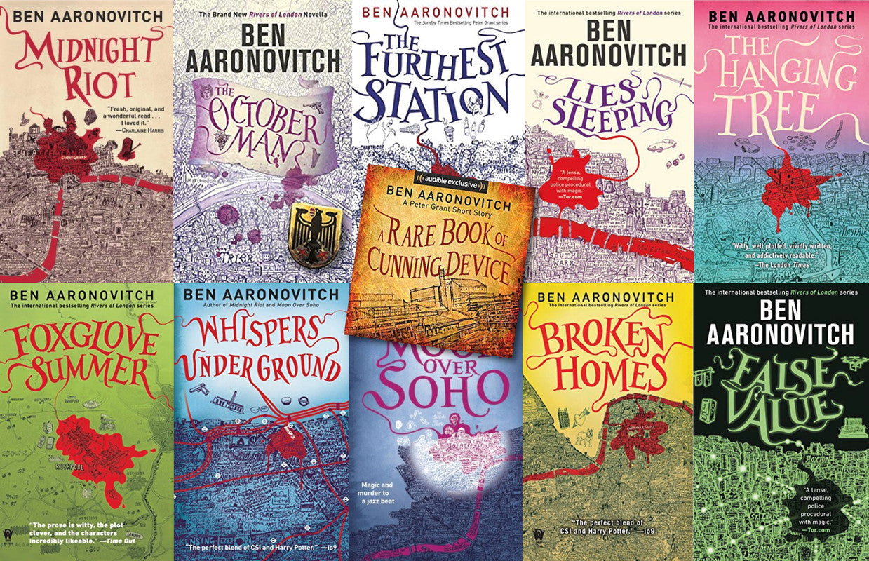 The Rivers of London Series by Ben Aaronovitch 11 MP3 AUDIOBOOK COLLLECTION