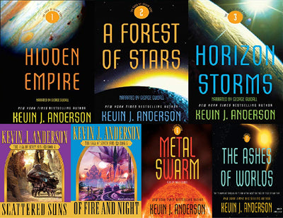 The Saga of Seven Suns by Kevin J. Anderson + Extras ~ 10 MP3 AUDIOBOOK COLLECTION