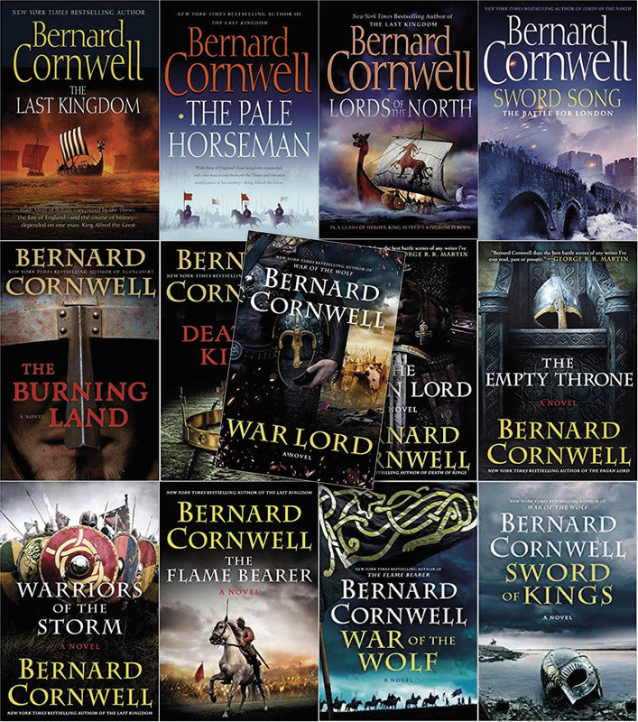 The Saxon Stories by Bernard Cornwell 13 MP3 AUDIOBOOK COLLECTION