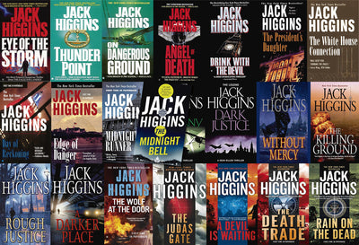The Sean Dillon Series by Jack Higgins 22 MP3 AUDIOBOOK COLLECTION