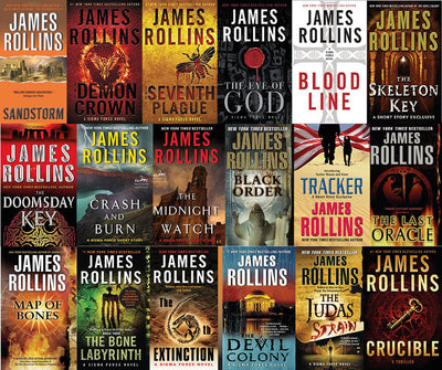 The Sigma Force Series by James Rollins ~ 17 MP3 AUDIOBOOK COLLECTION