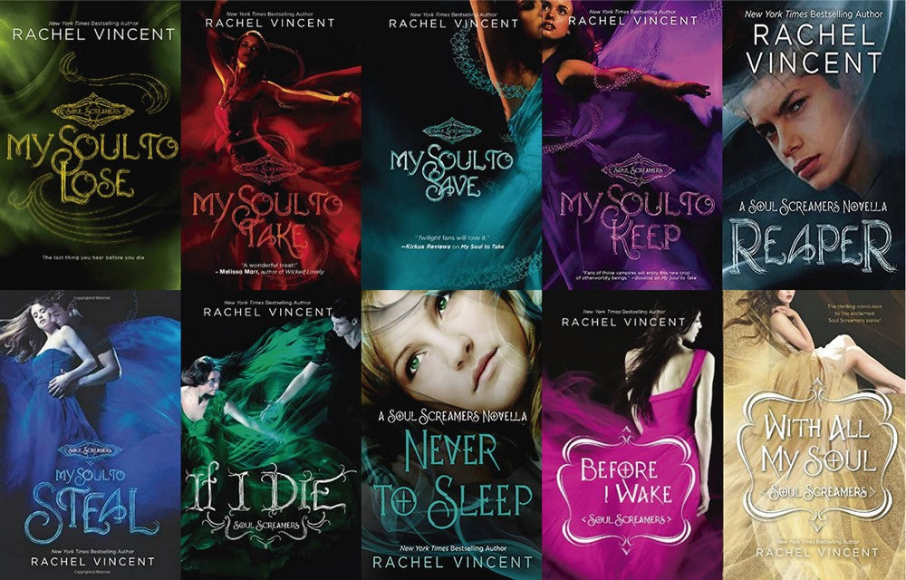 The Soul Screamers Series by Rachel Vincent 11 MP3 AUDIOBOOK COLLECTION