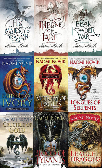 The Temeraire Series by Naomi Novik 9 MP3 AUDIOBOOK COLLECTION