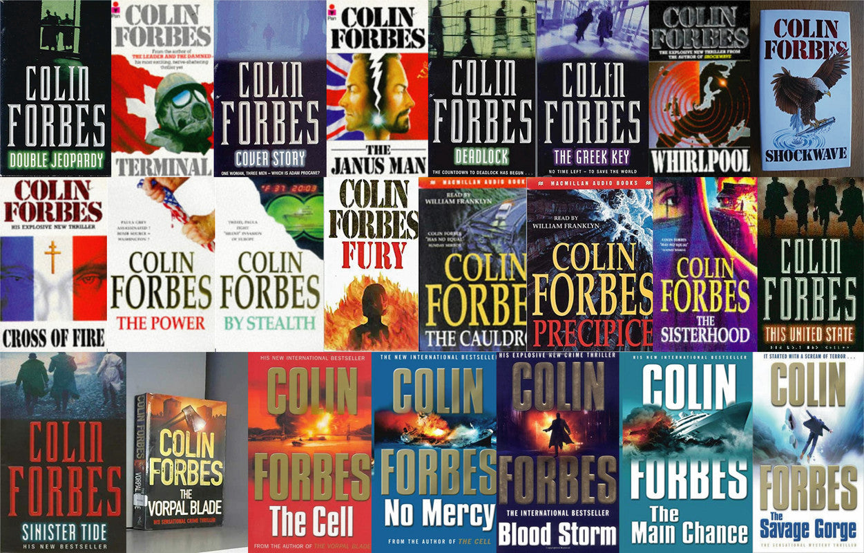 The Tweed & Co. Series by Colin Forbes ~ 23 MP3 AUDIOBOOK COLLECTION