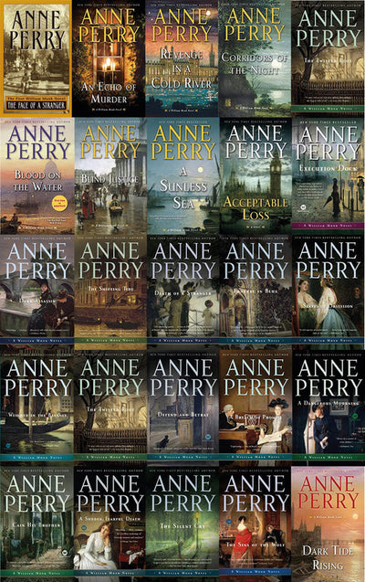 The William Monk Series by Anne Perry ~ 24 MP3 AUDIOBOOK COLLECTION