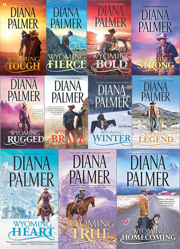 The Wyoming Men Series by Diana Palmer ~ 11 AUDIOBOOK COLLECTION