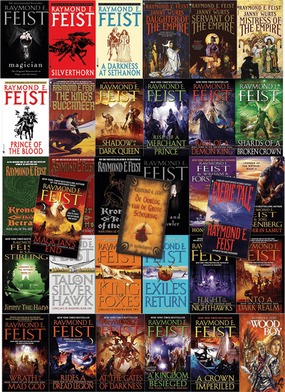 The Riftwar Cycle Series by Raymond E. Feist 34 MP3 AUDIOBOK COLLECTION