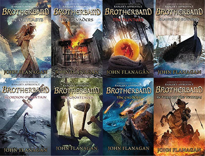 The Brotherband Chronicles by John Flanagan 8 MP3 AUDIOBOOK COLLECTION