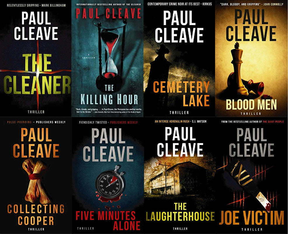 Theodore Tate Series & more by Paul Cleave ~ 11 MP3 AUDIOBOOK COLLECTION
