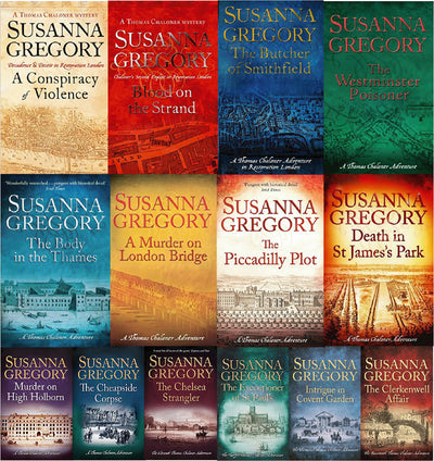 The Thomas Chaloner Series by Susanna Gregory ~ 14 MP3 AUDIOBOOK COLLECTION
