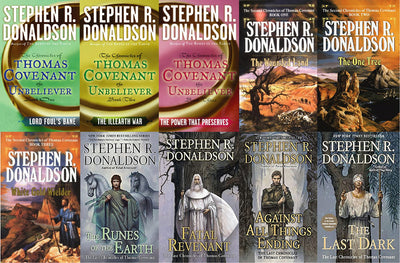 Thomas Covenant Series by Stephen R. Donaldson ~ 10 MP3 AUDIOBOOK COLLECTION